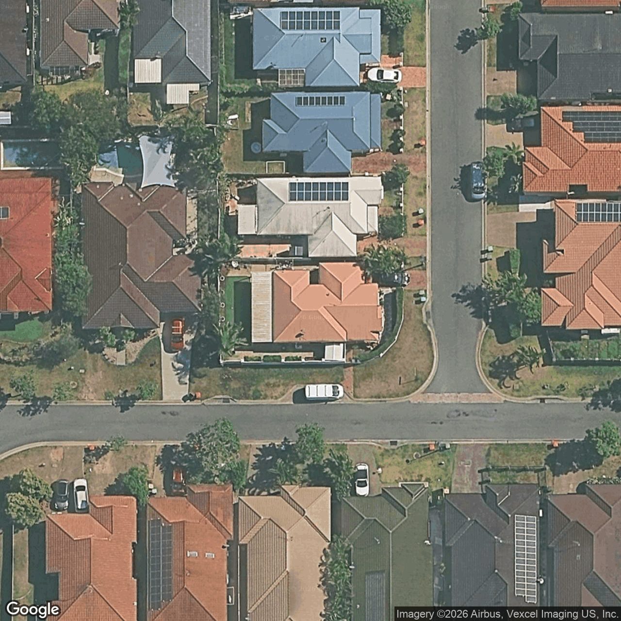 Aerial view of 2 Windemere Crescent, Varsity Lakes QLD 4227