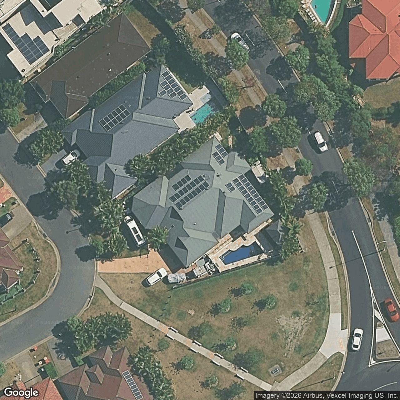Aerial view of 34 Mapleton Circuit, Varsity Lakes QLD 4227