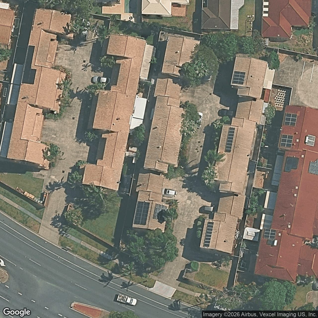 Aerial view of 2/263 Christine Avenue, Varsity Lakes QLD 4227