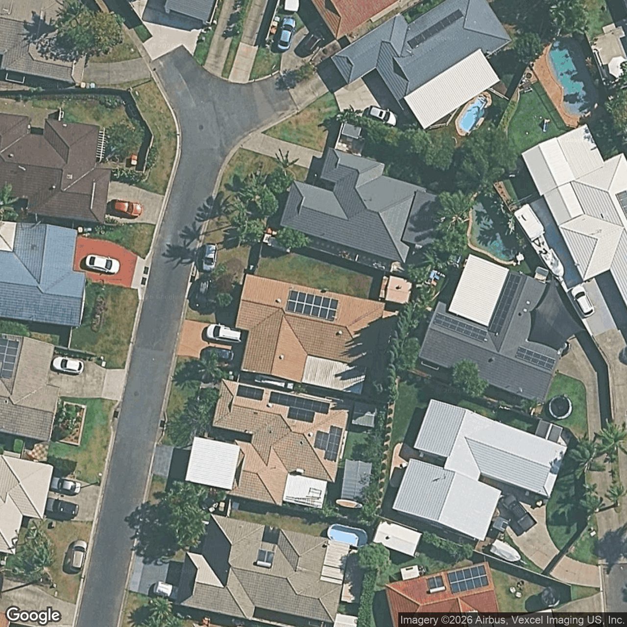 Aerial view of 11 Casetta Court, Varsity Lakes QLD 4227