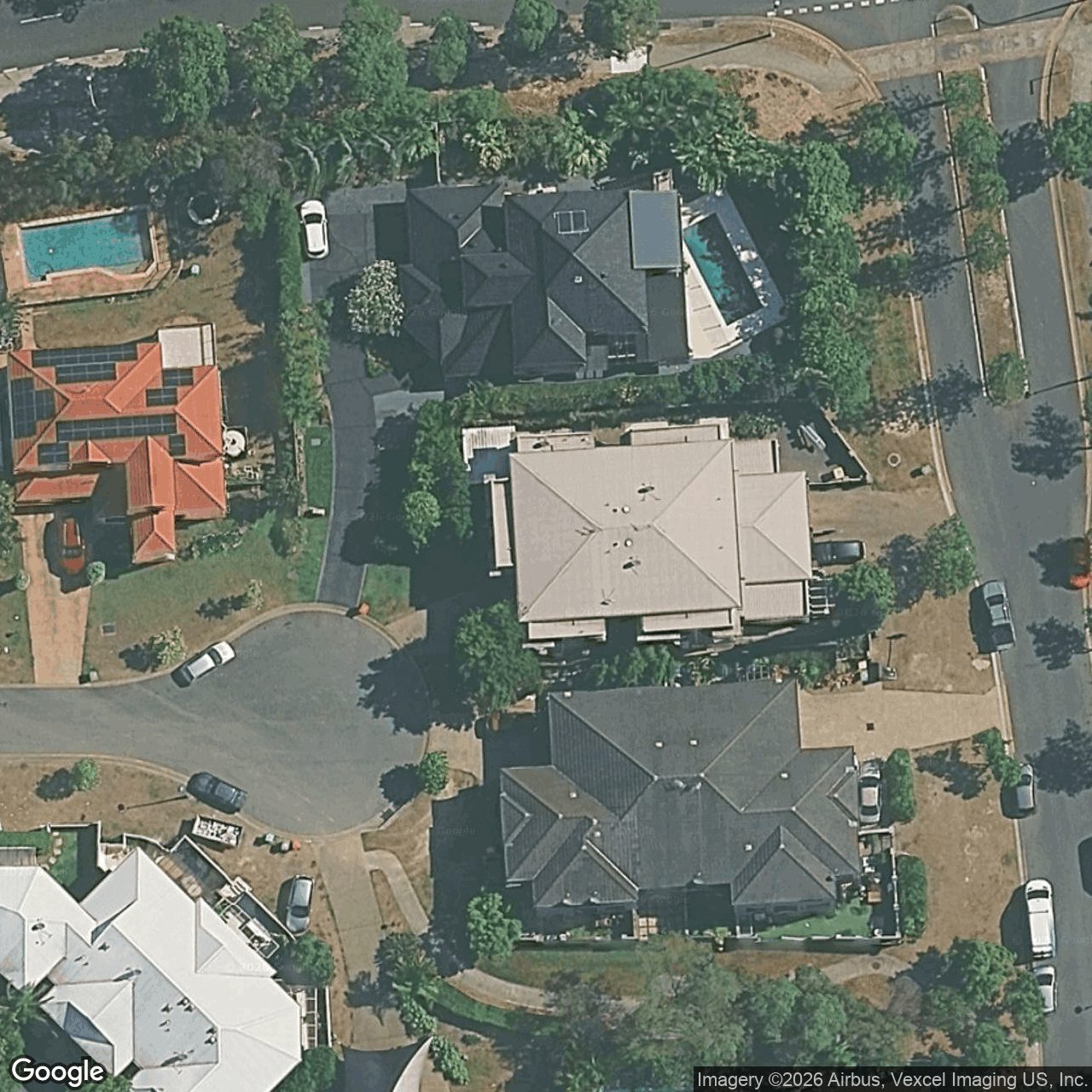 Aerial view of 1/3 Winton Terrace, Varsity Lakes, QLD 4227