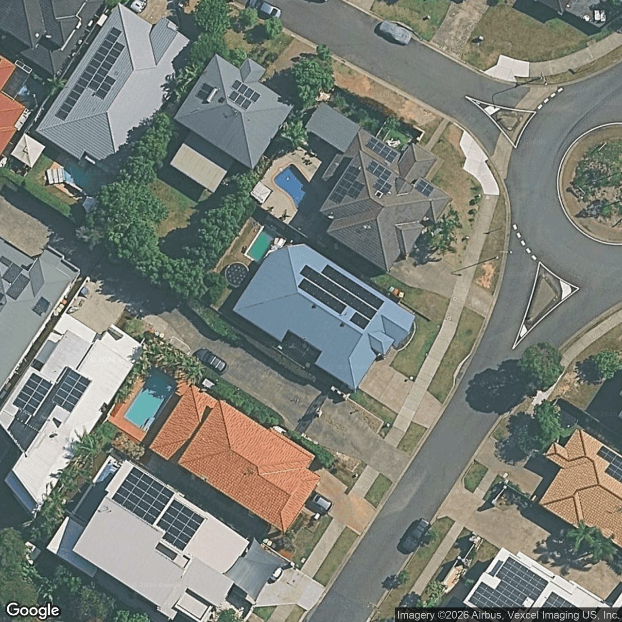 Aerial view of 51 Bridgewater Drive, Varsity Lakes QLD 4227