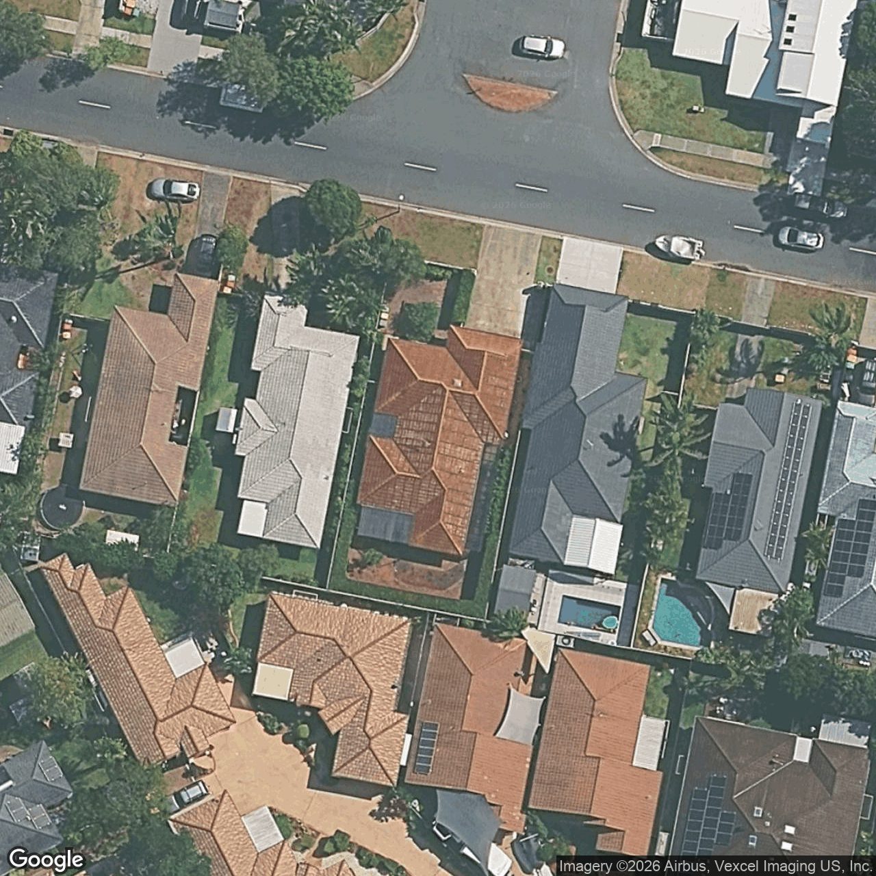Aerial view of 64 Cumberland Drive, Varsity Lakes QLD 4227
