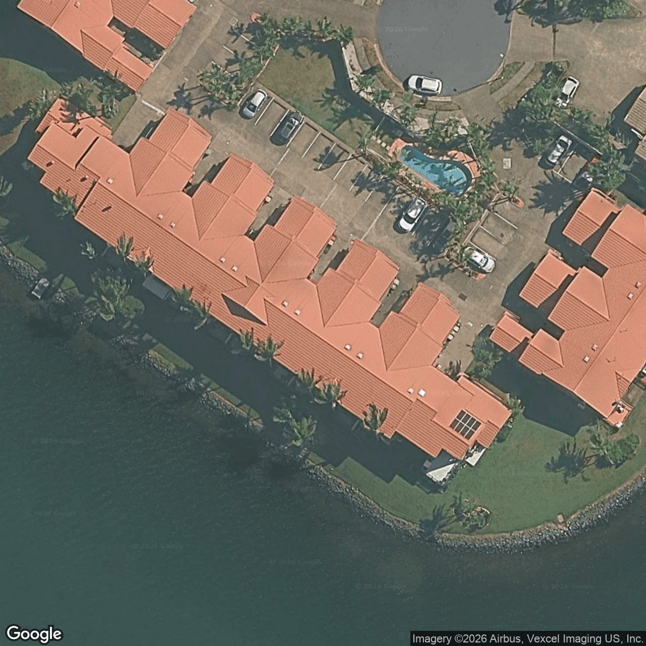 Aerial view of 13/6 Lowood Court