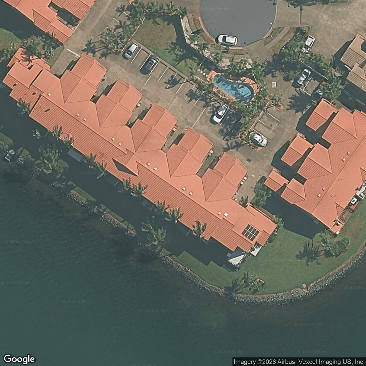 Aerial view of 14/6 Lowood Court