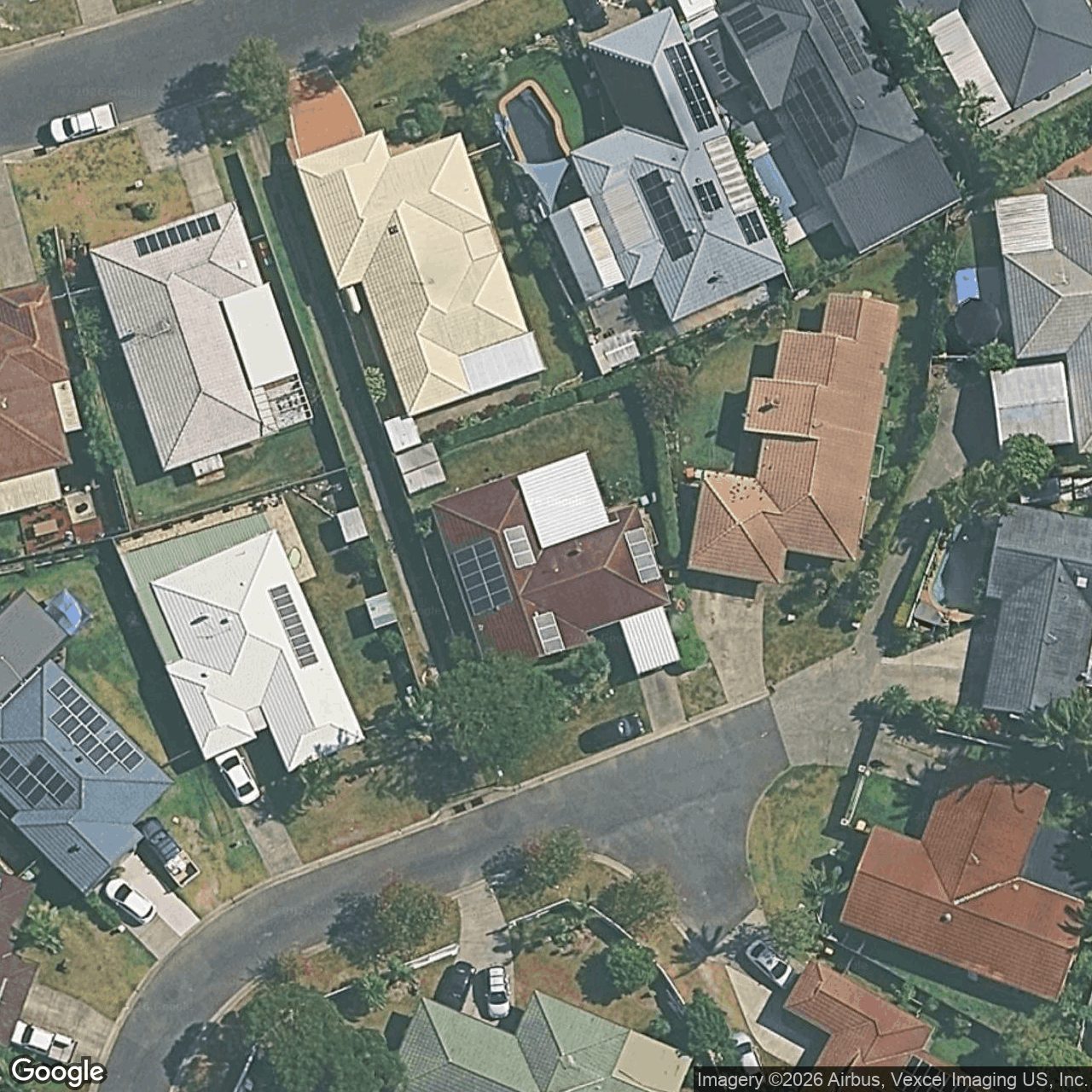 Aerial view of 12 Allegro Place, Varsity Lakes QLD 4227