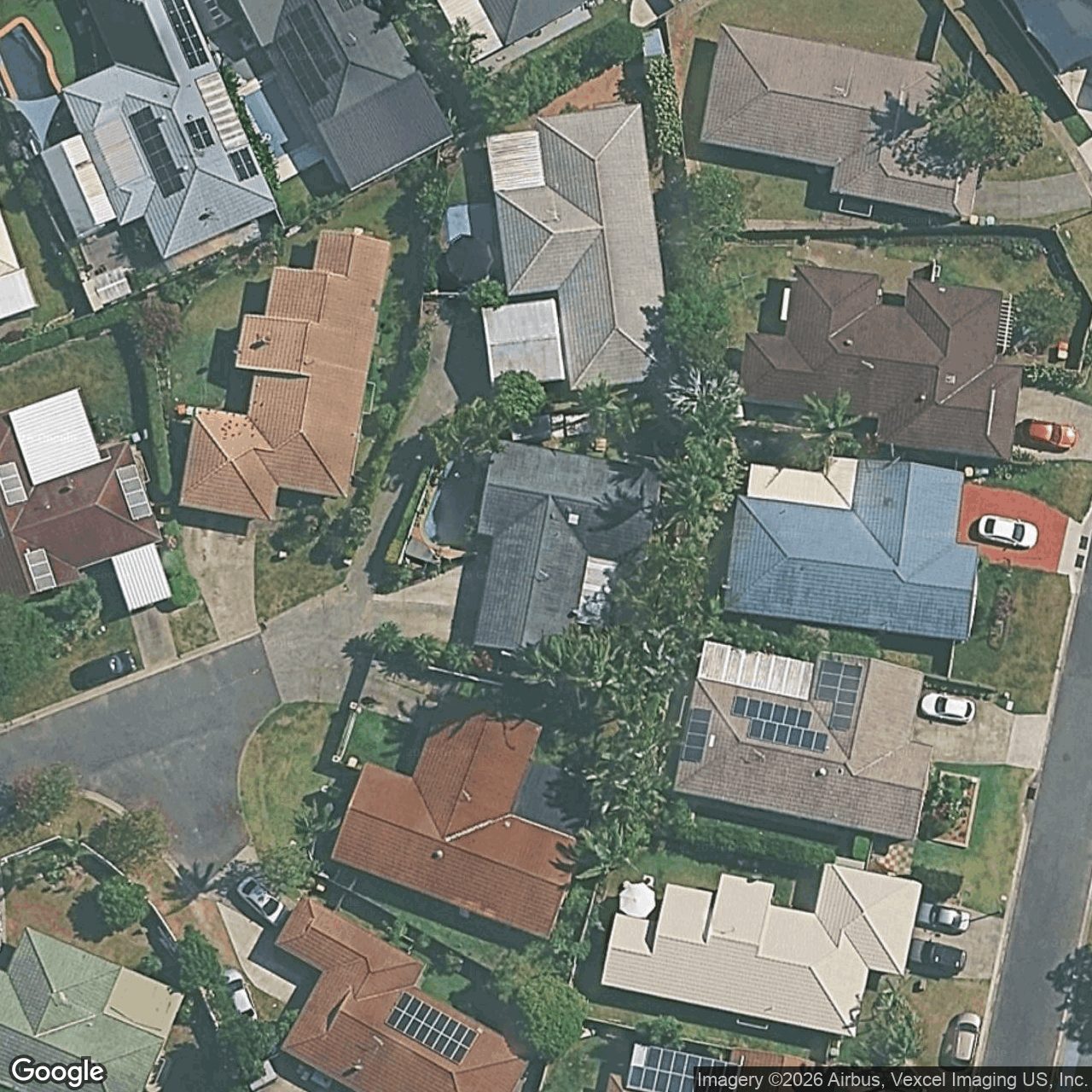 Aerial view of 18 Allegro Place, Varsity Lakes QLD 4227