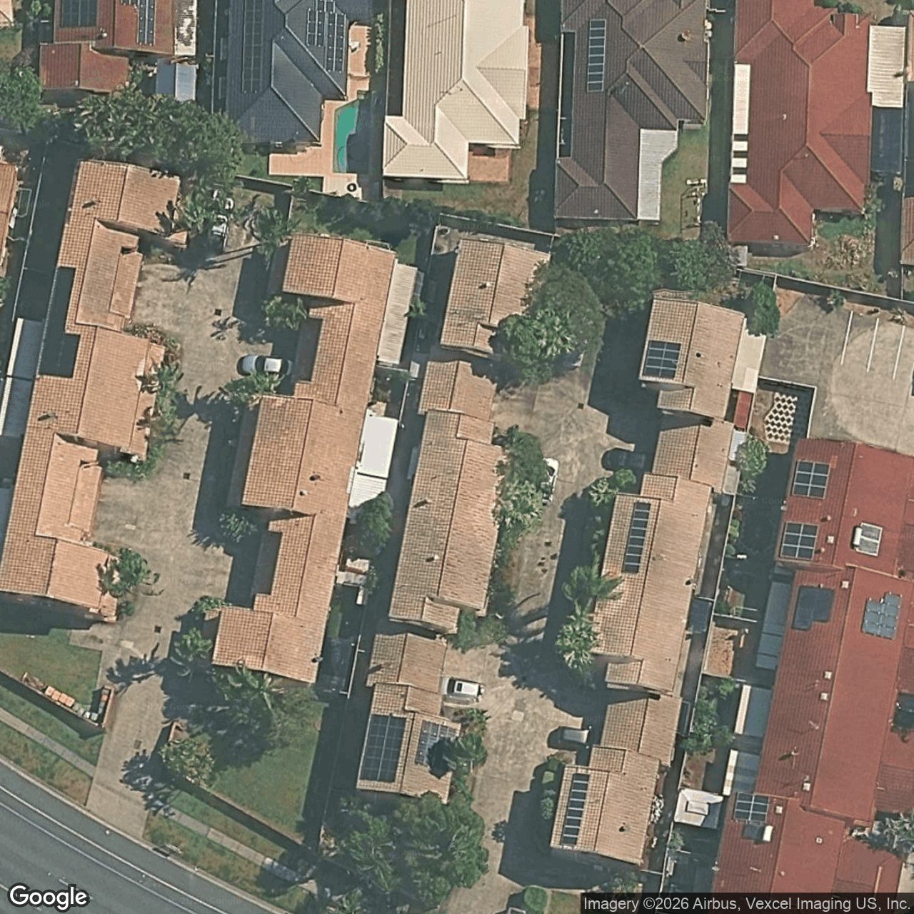 Aerial view of 3/263 Christine Avenue