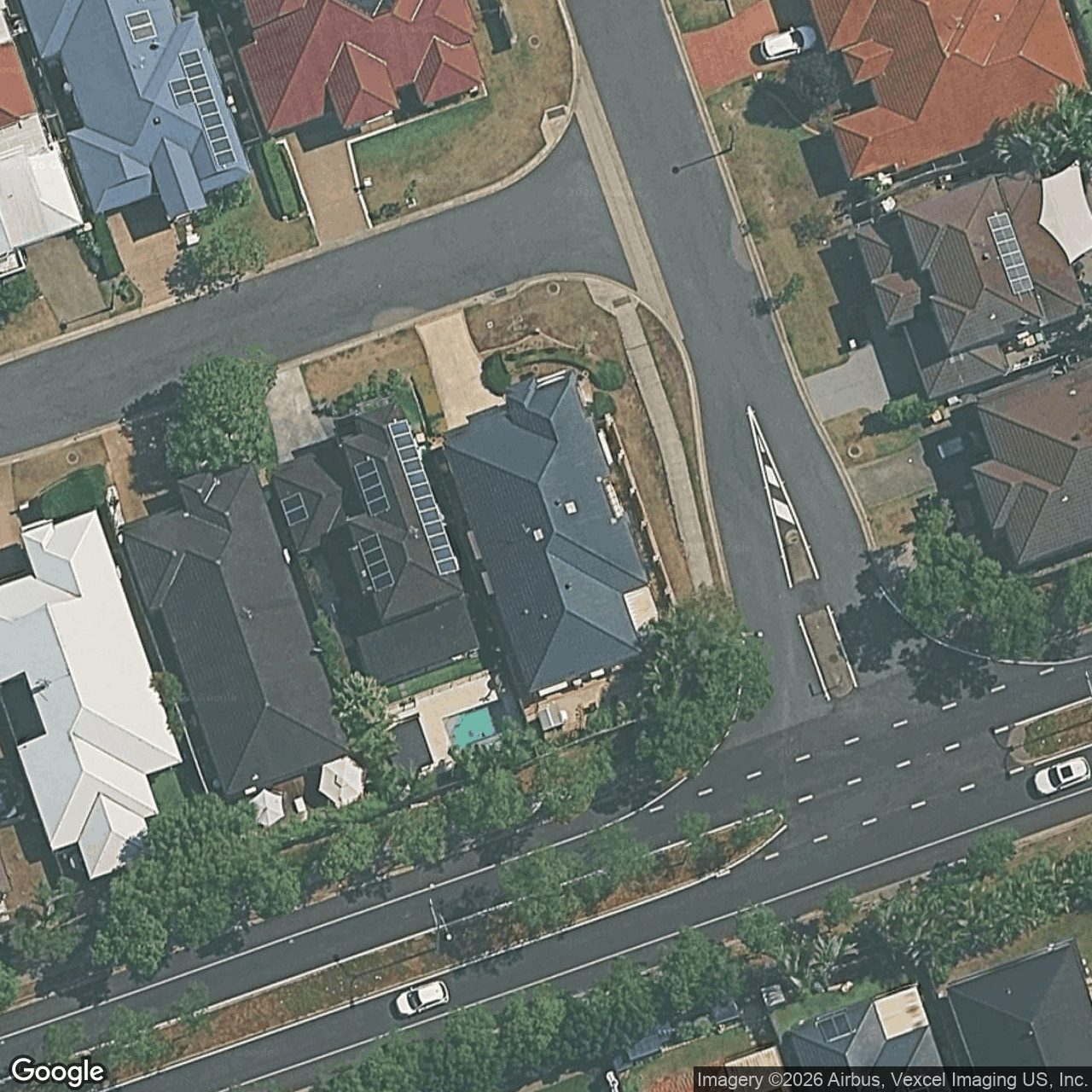 Aerial view of 13 Bergamo Drive, Varsity Lakes QLD 4227