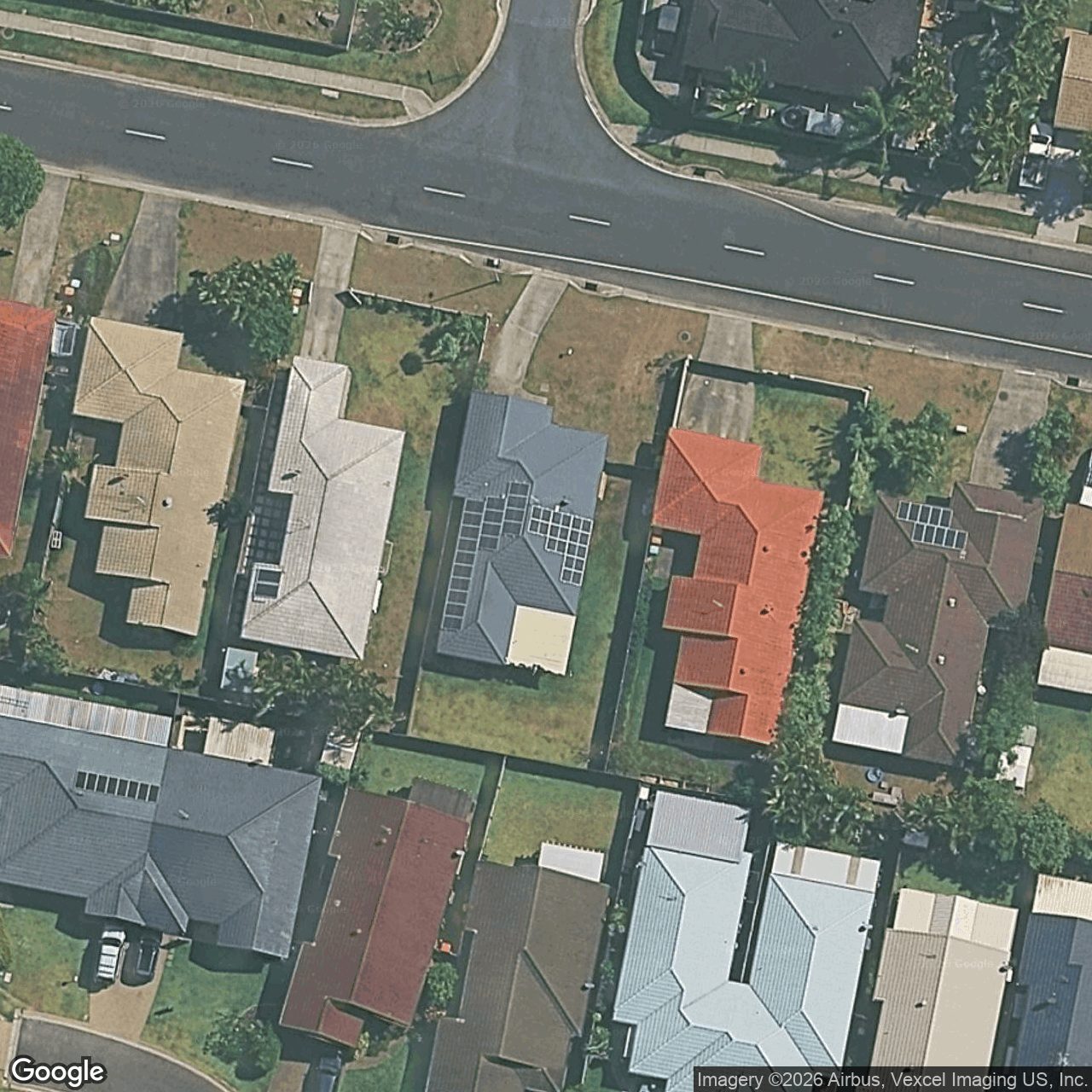 Aerial view of 40 Cumberland Drive, Varsity Lakes QLD 4227