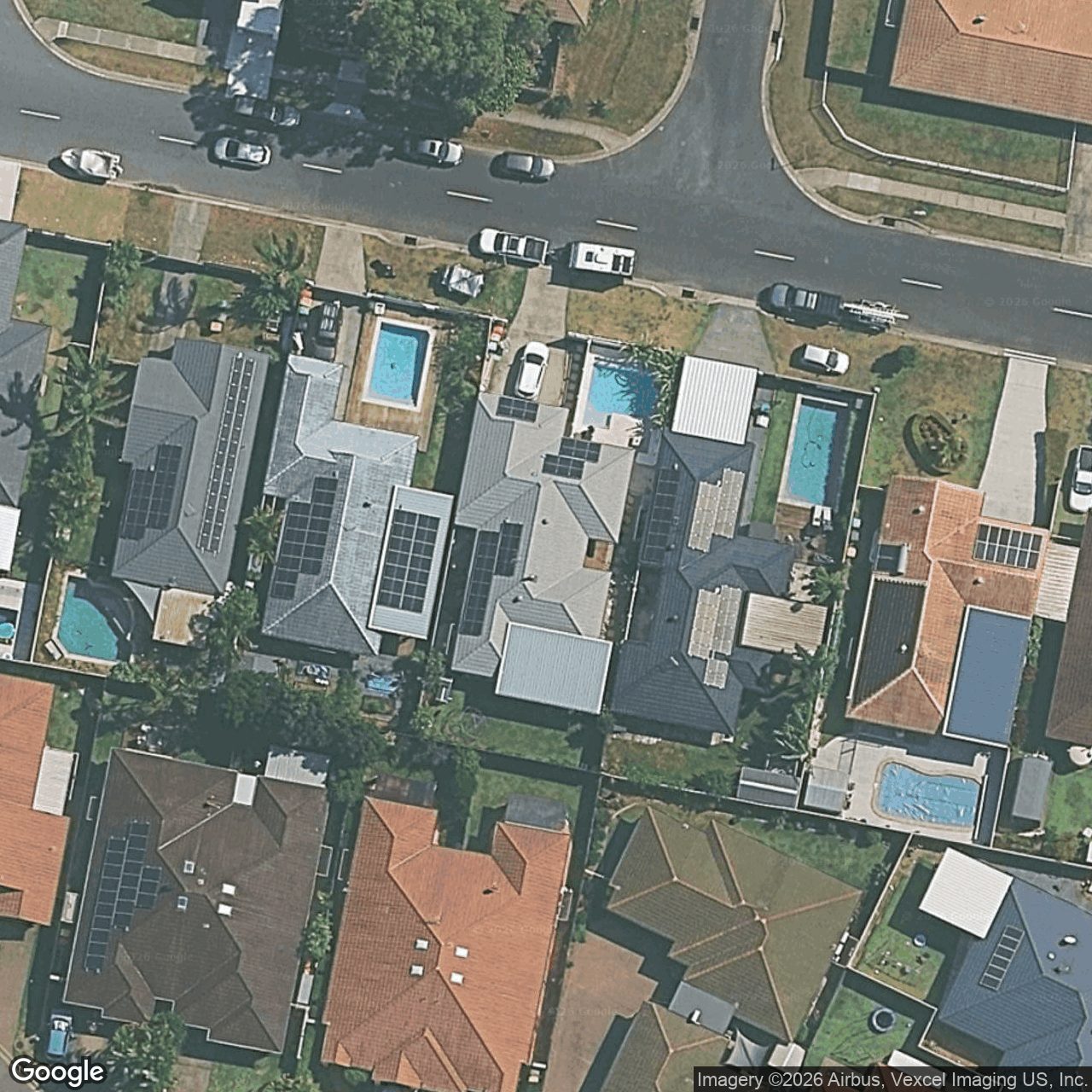 Aerial view of 56 Cumberland Drive, Varsity Lakes QLD 4227