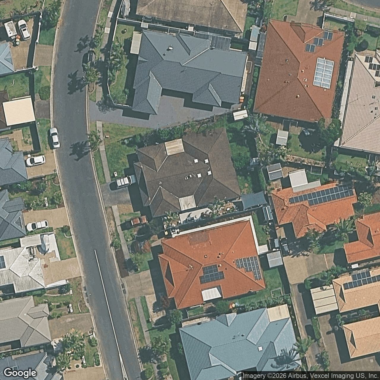 Aerial view of 2/6 Gainsborough Drive, Varsity Lakes QLD 4227