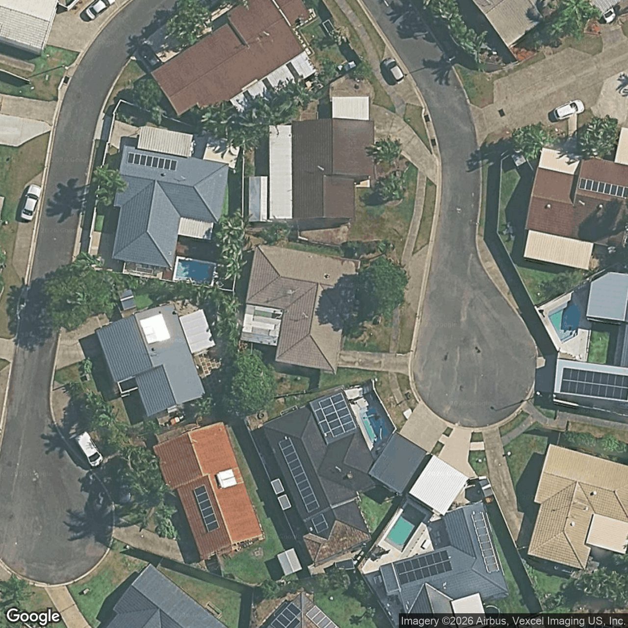 Aerial view of 61 Silvabank Drive, Varsity Lakes QLD 4227