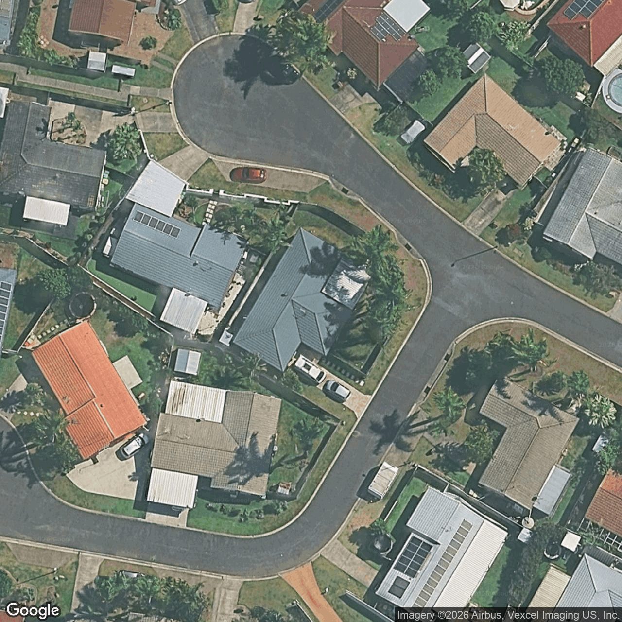 Aerial view of 12 Marscay Avenue, Varsity Lakes QLD 4227