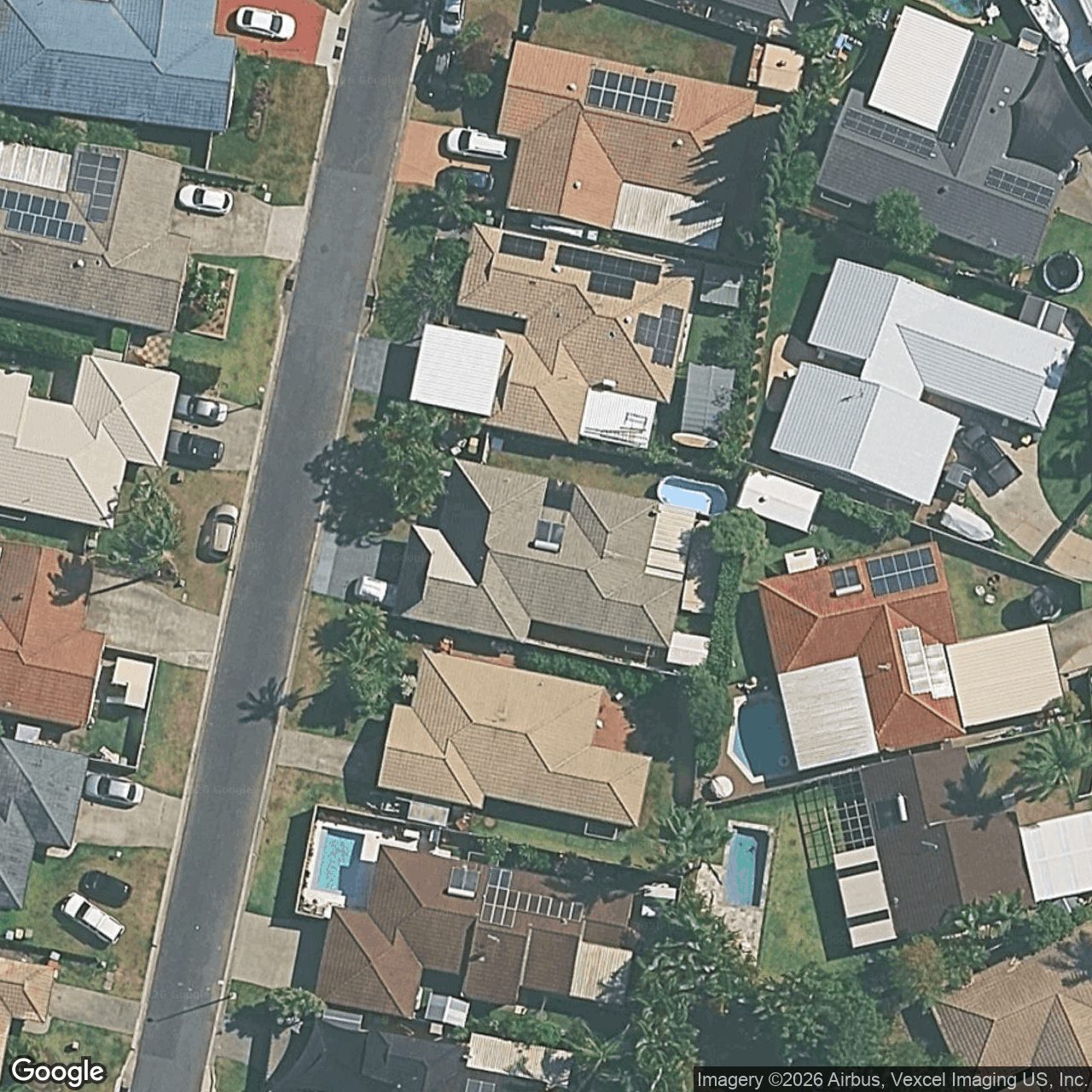 Aerial view of 7 Casetta Court, Varsity Lakes QLD 4227