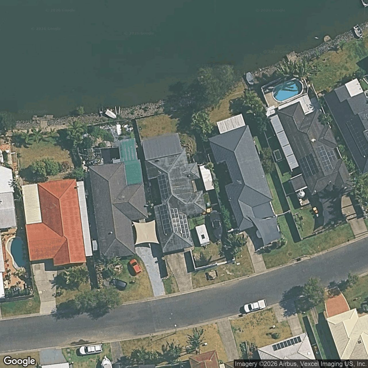 Aerial view of 67 Southlake Drive, Varsity Lakes QLD 4227
