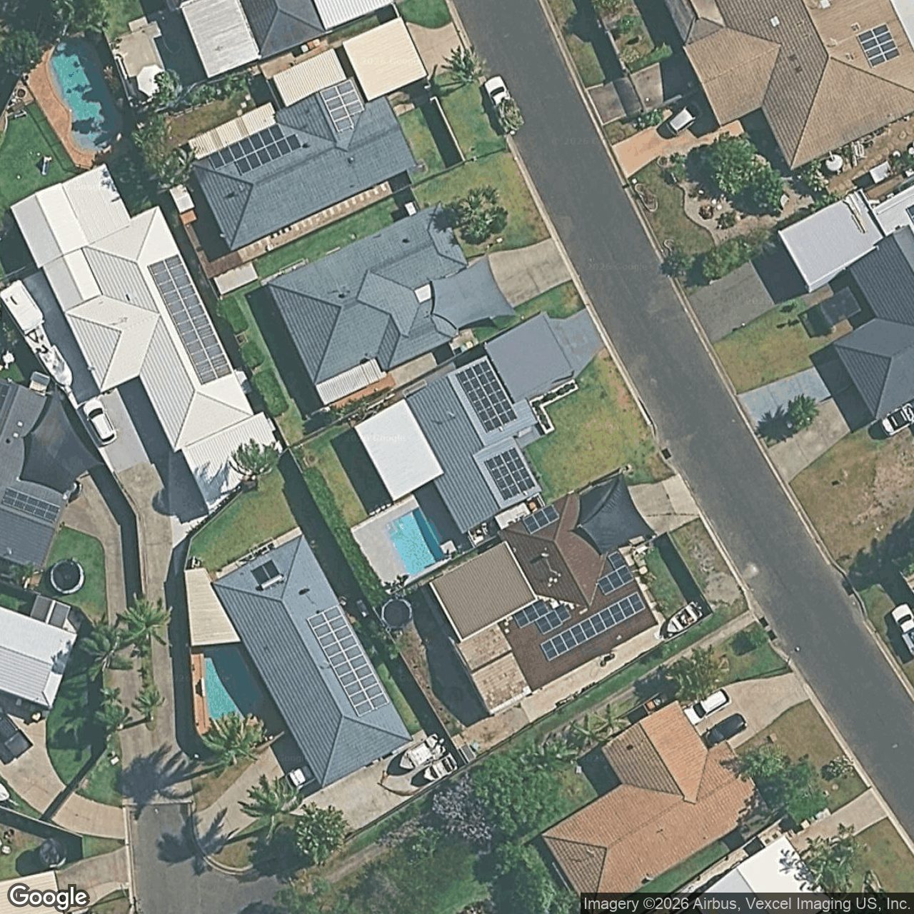 Aerial view of 16 Southlake Drive, Varsity Lakes QLD 4227