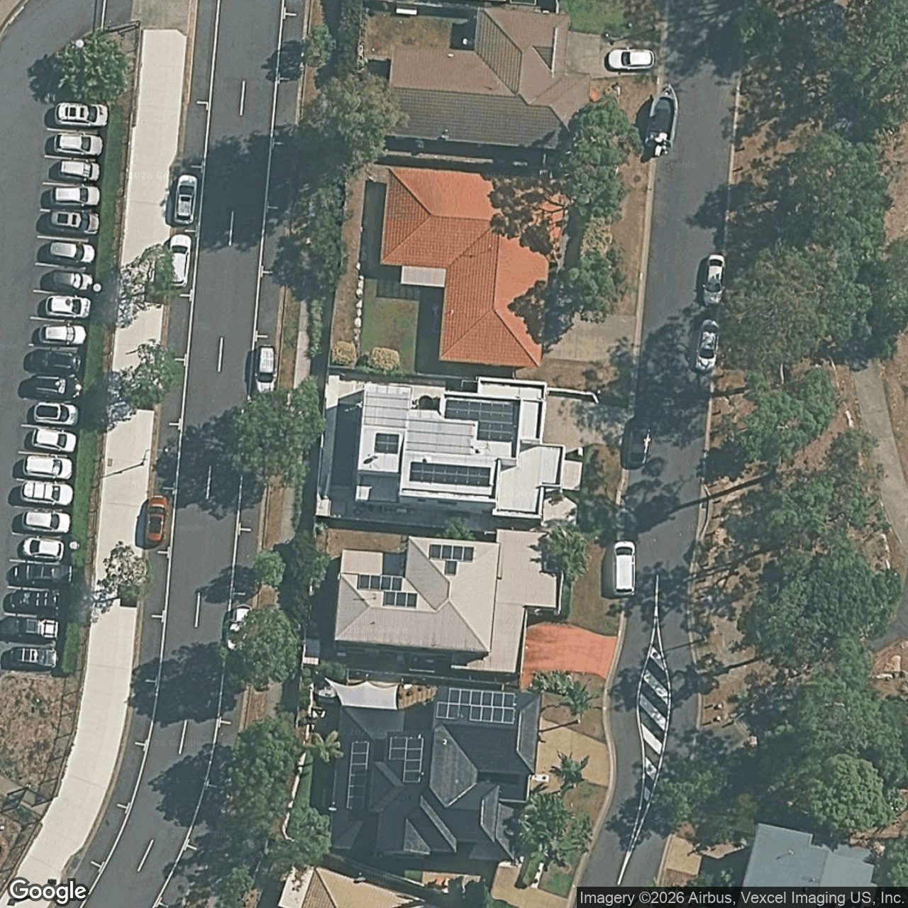 Aerial view of 9 Comore Drive, Varsity Lakes QLD 4227