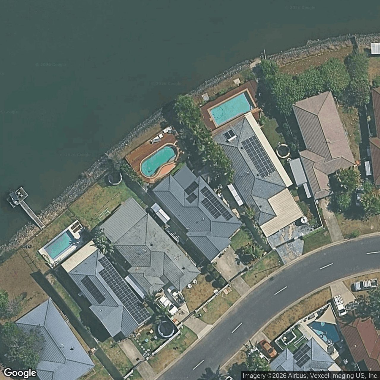 Aerial view of 49 Southlake Drive, Varsity Lakes QLD 4227
