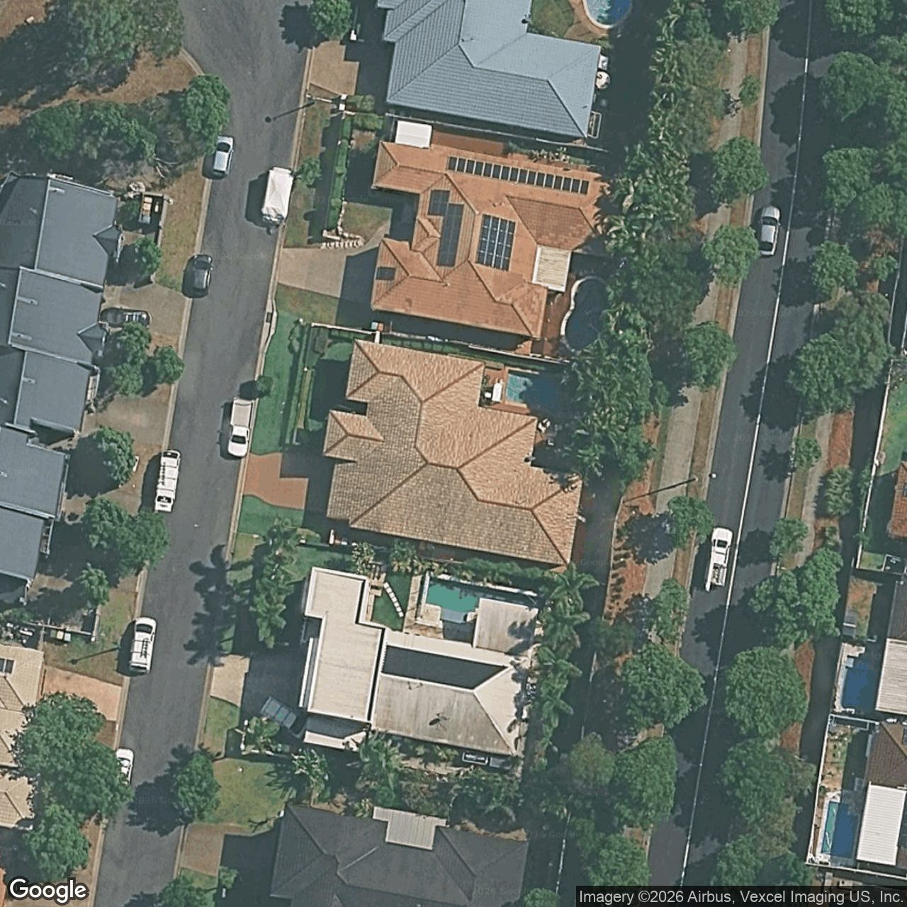Aerial view of 15 Kodiak Drive, Varsity Lakes QLD 4227