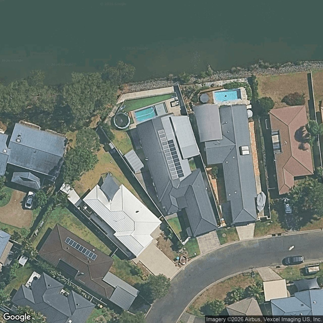 Aerial view of 81 Southlake Drive, Varsity Lakes QLD 4227