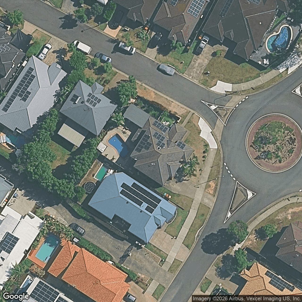 Aerial view of 49 Bridgewater Drive, Varsity Lakes QLD 4227