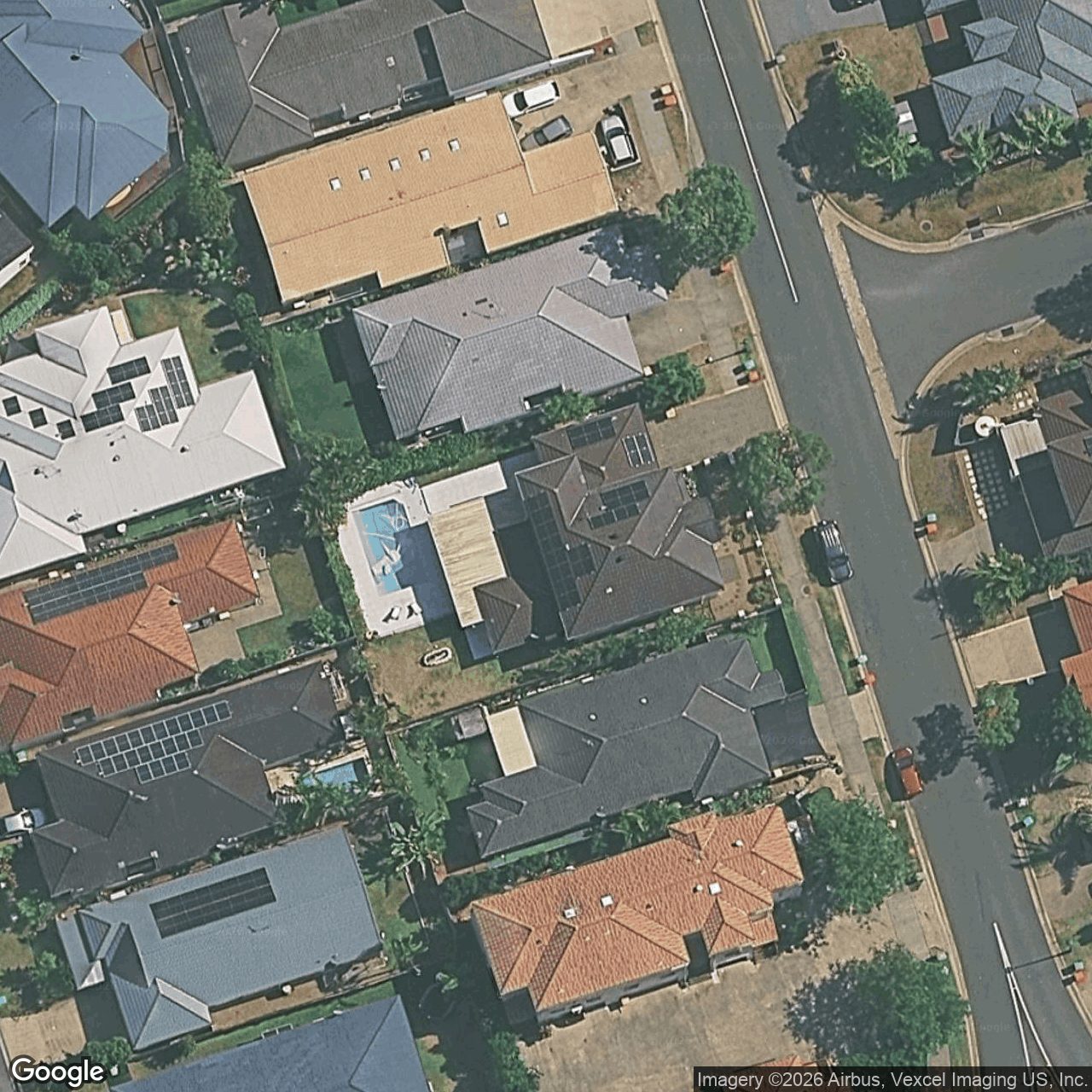 Aerial view of 41 Hillridge Crescent, Varsity Lakes QLD 4227