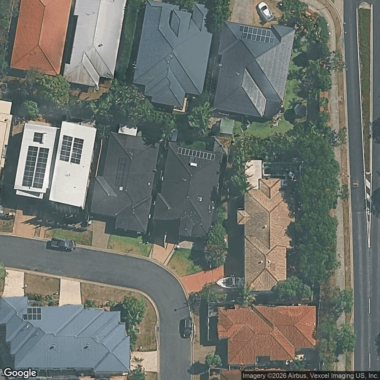 Aerial view of 10 Marciana Crescent, Varsity Lakes QLD 4227