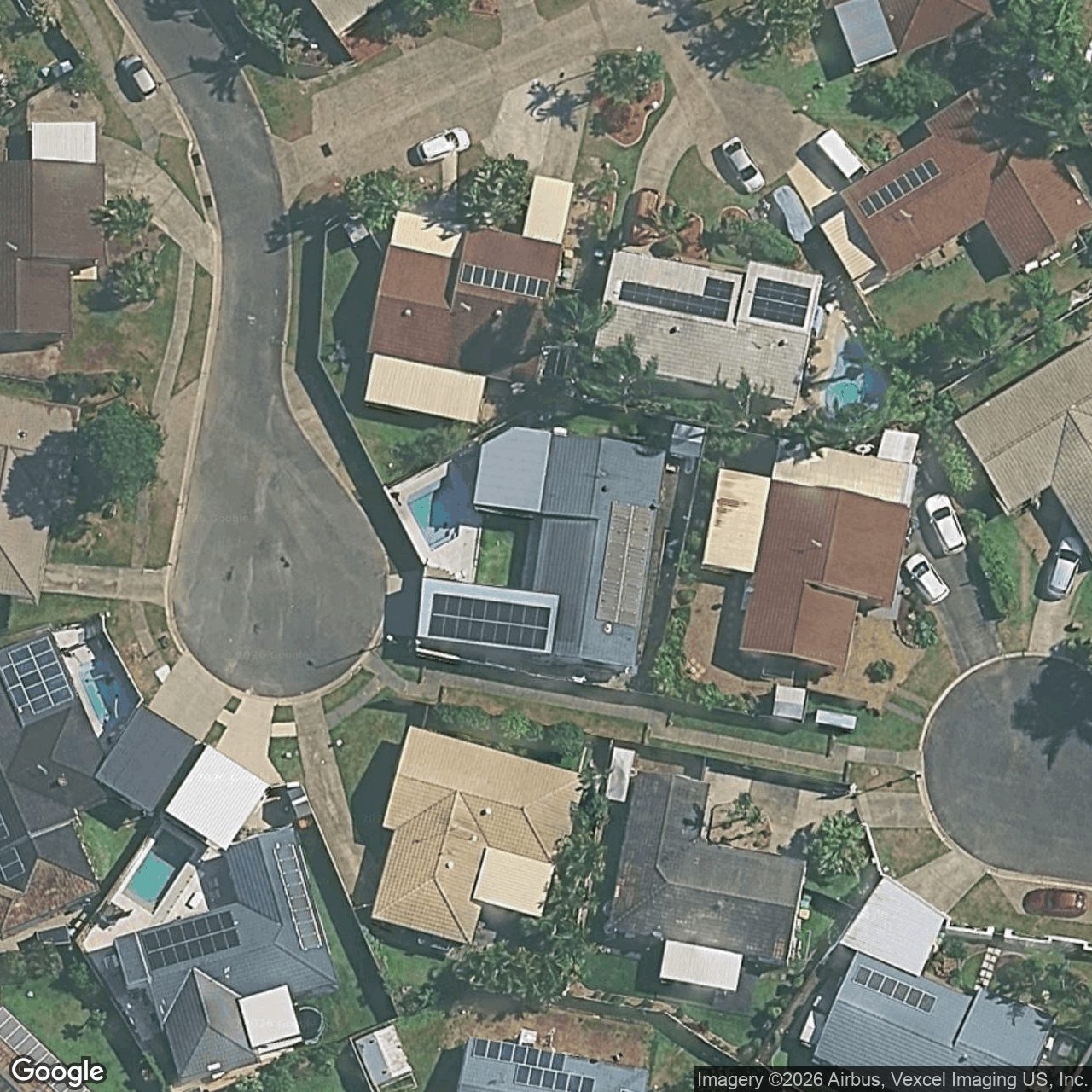 Aerial view of 56 Silvabank Drive, Varsity Lakes QLD 4227