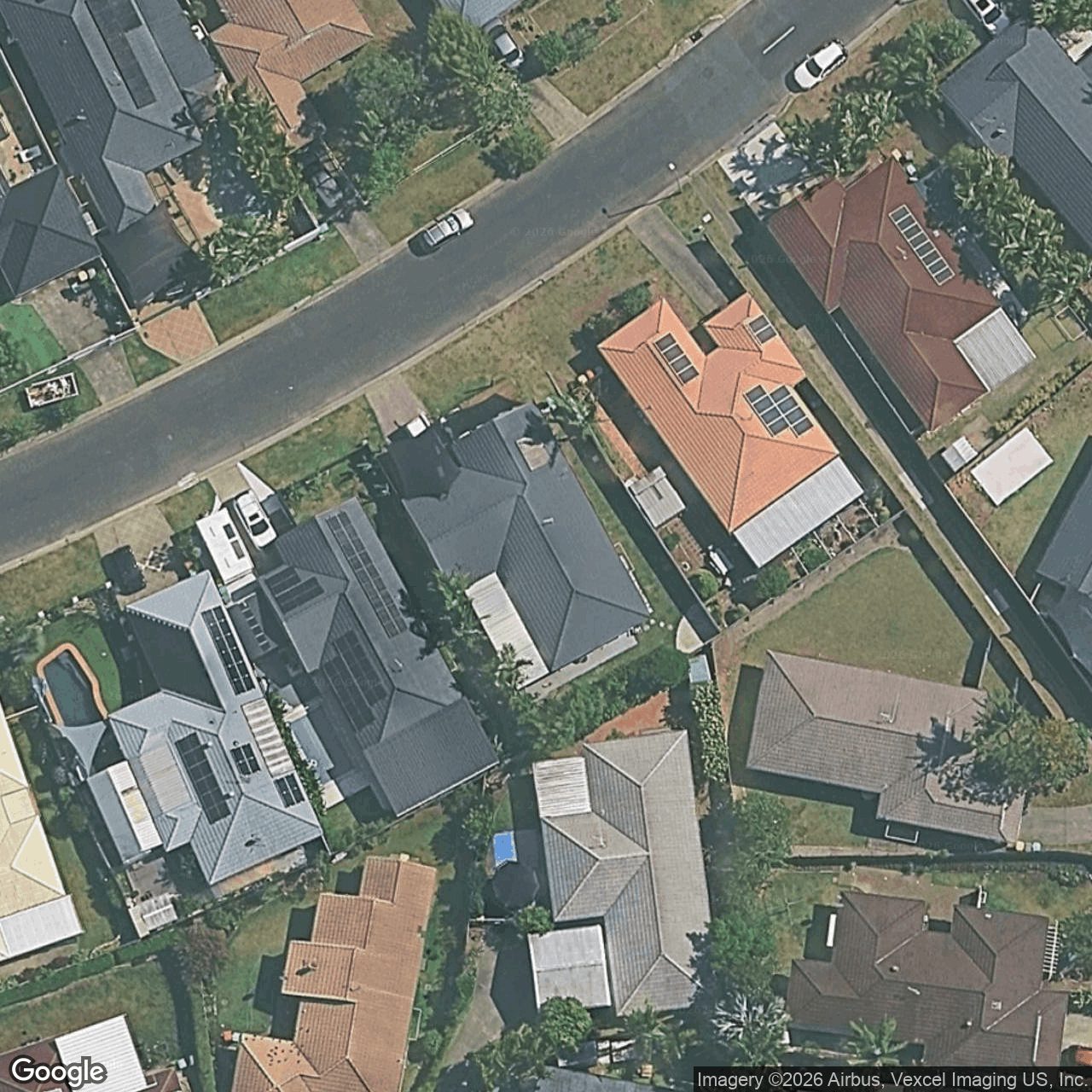 Aerial view of 42 Southlake Drive, Varsity Lakes QLD 4227