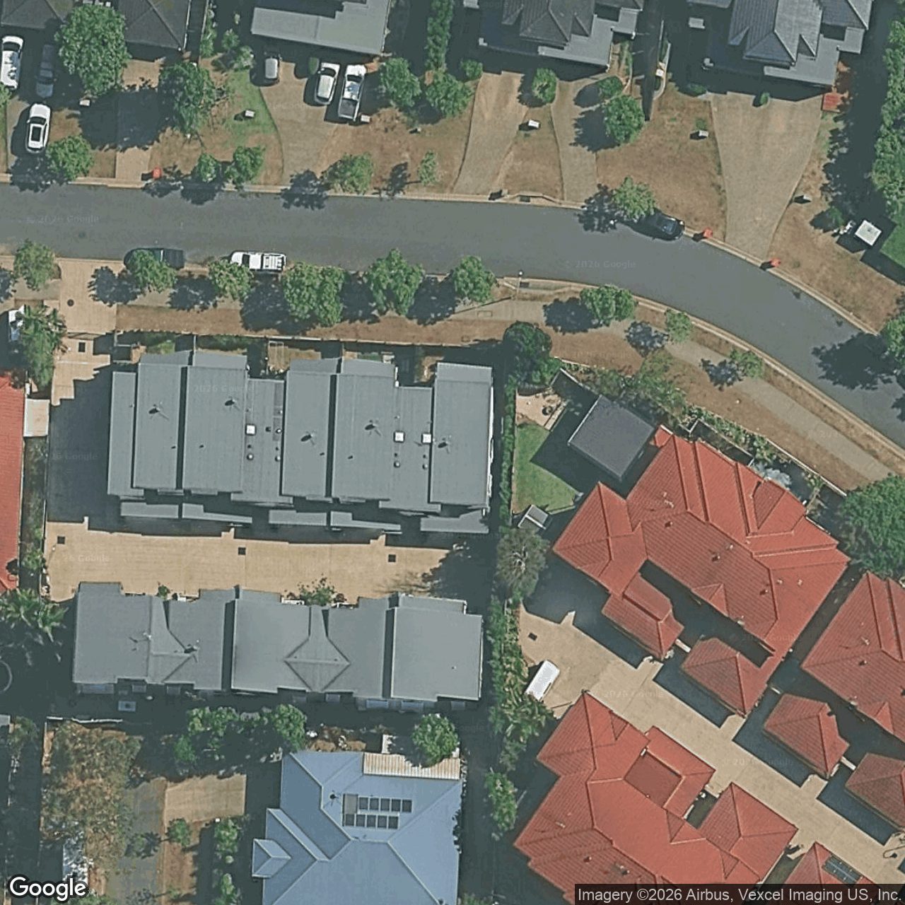 Aerial view of 12 Geraldton Drive, Varsity Lakes QLD 4227