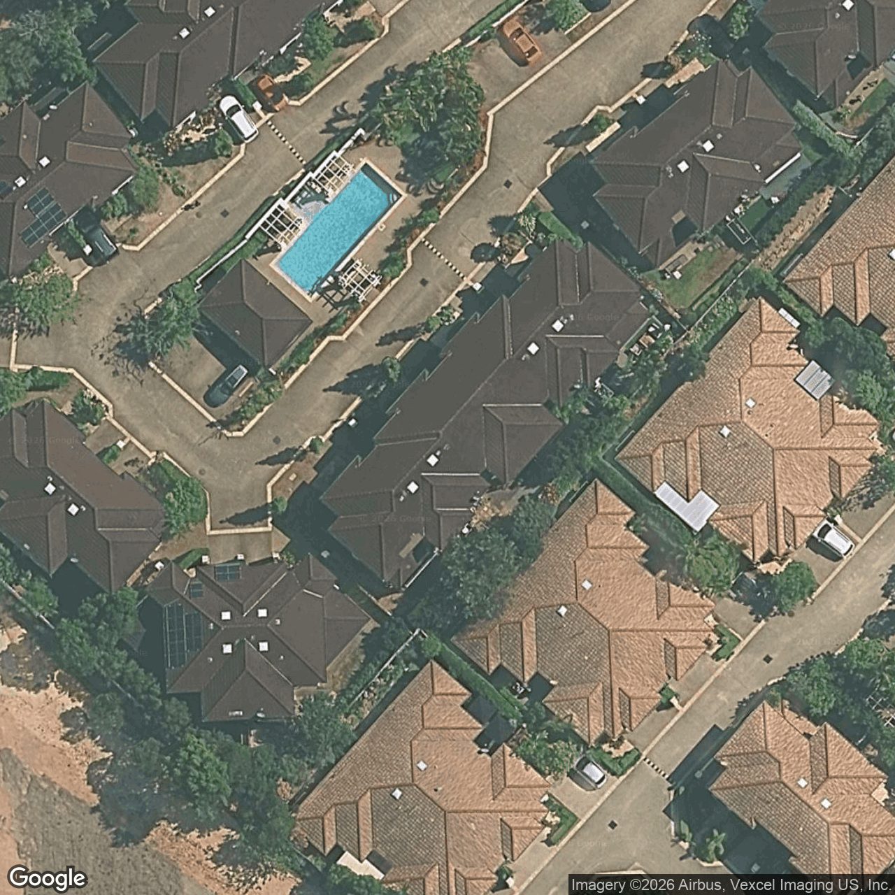 Aerial view of 18/1 Assembly Drive