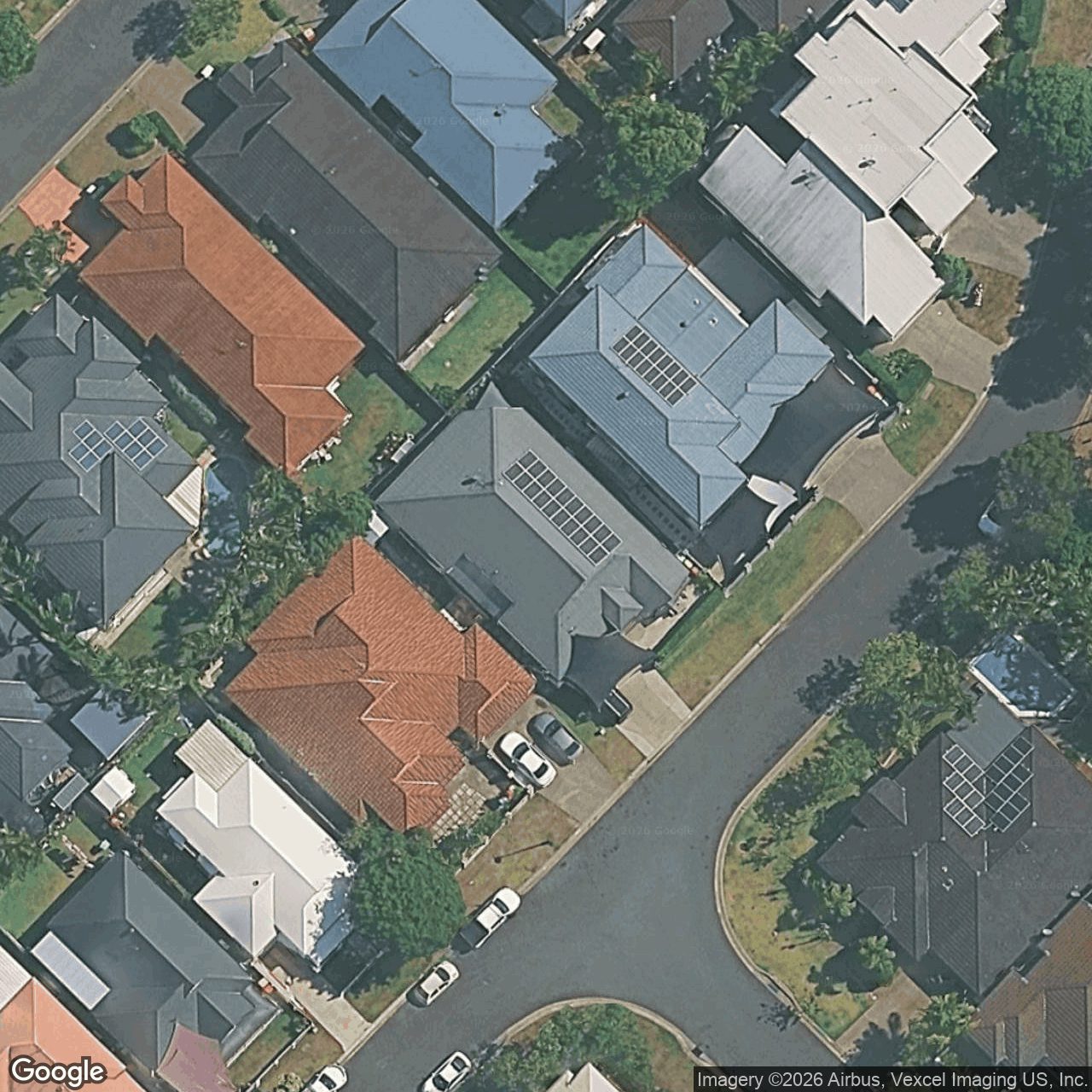 Aerial view of 13 Lantau Crescent, Varsity Lakes QLD 4227
