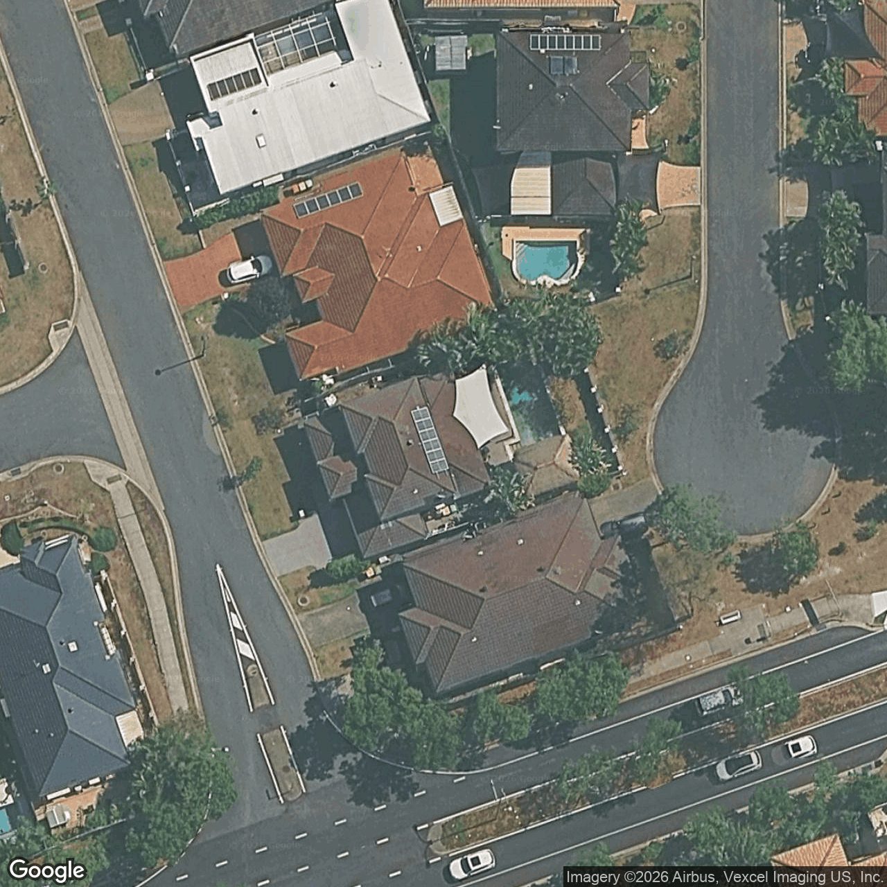 Aerial view of 20 Bergamo Drive, Varsity Lakes QLD 4227