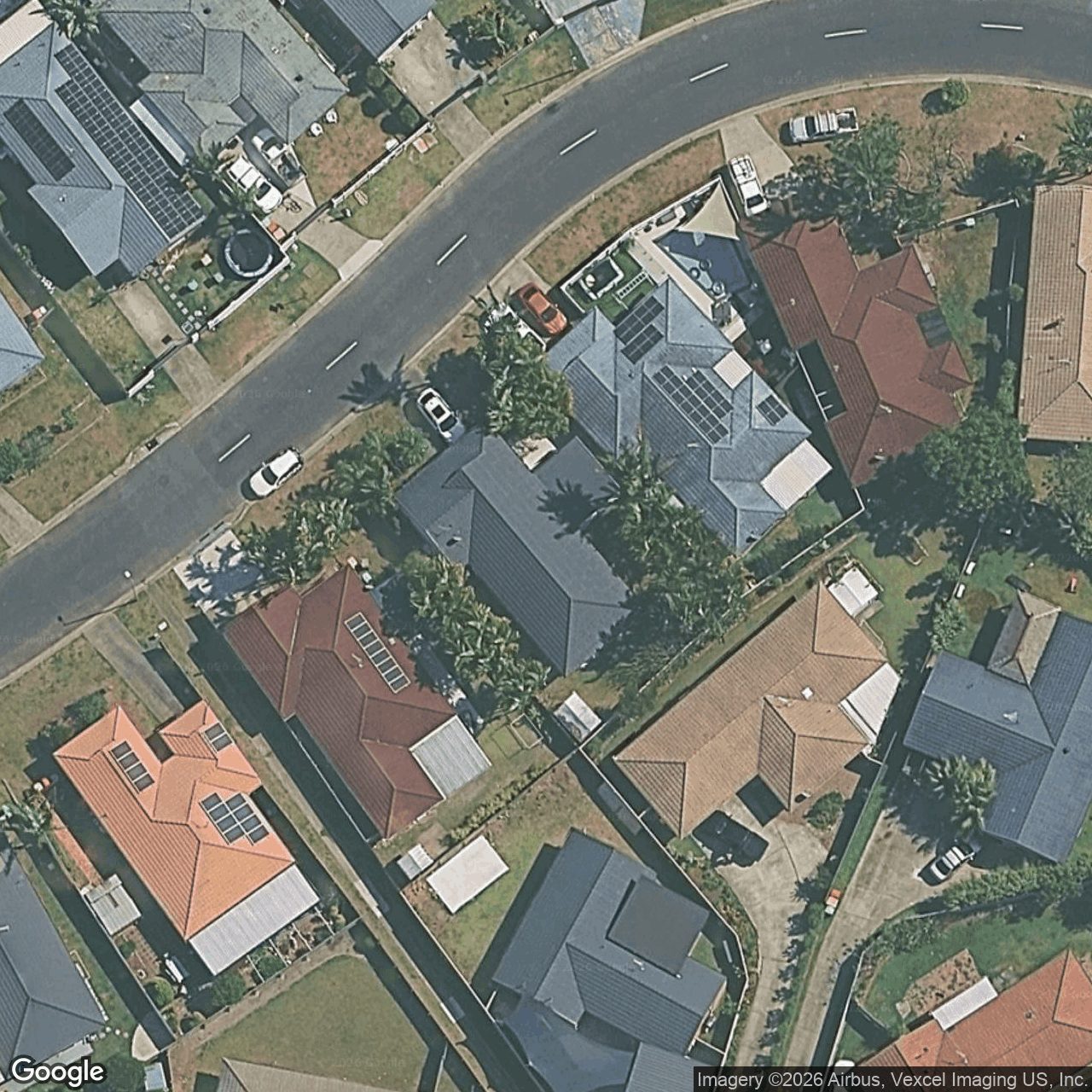 Aerial view of 36 Southlake Drive, Varsity Lakes QLD 4227