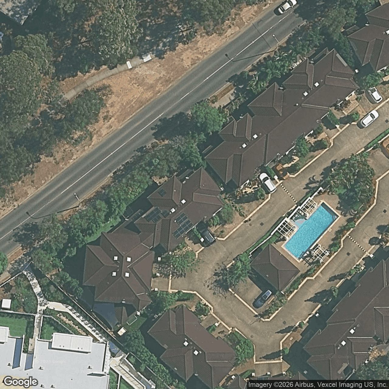 Aerial view of 9/1 Assembly Drive
