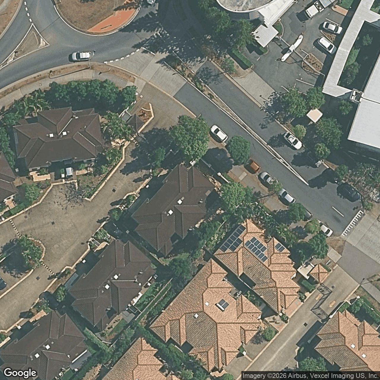 Aerial view of 26/1 Assembly Drive