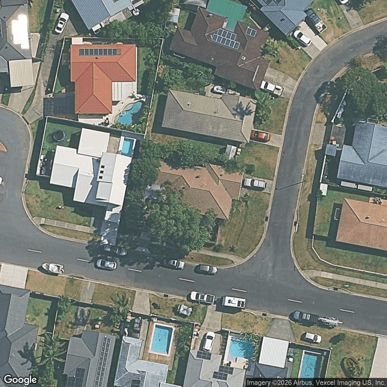 Aerial view of 2 Allegro Place, Varsity Lakes QLD 4227