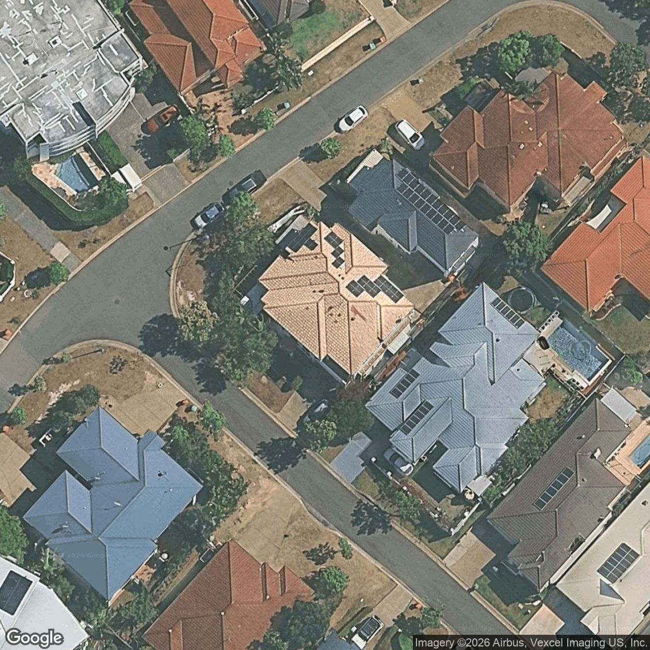 Aerial view of 1/15 Duxton Drive