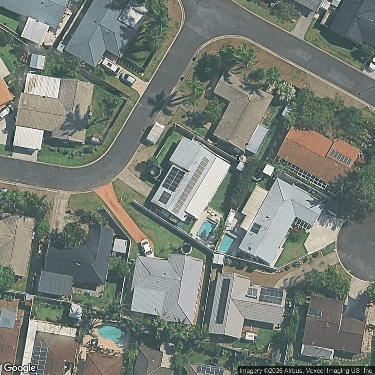 Aerial view of 4 Gladful Court, Varsity Lakes QLD 4227