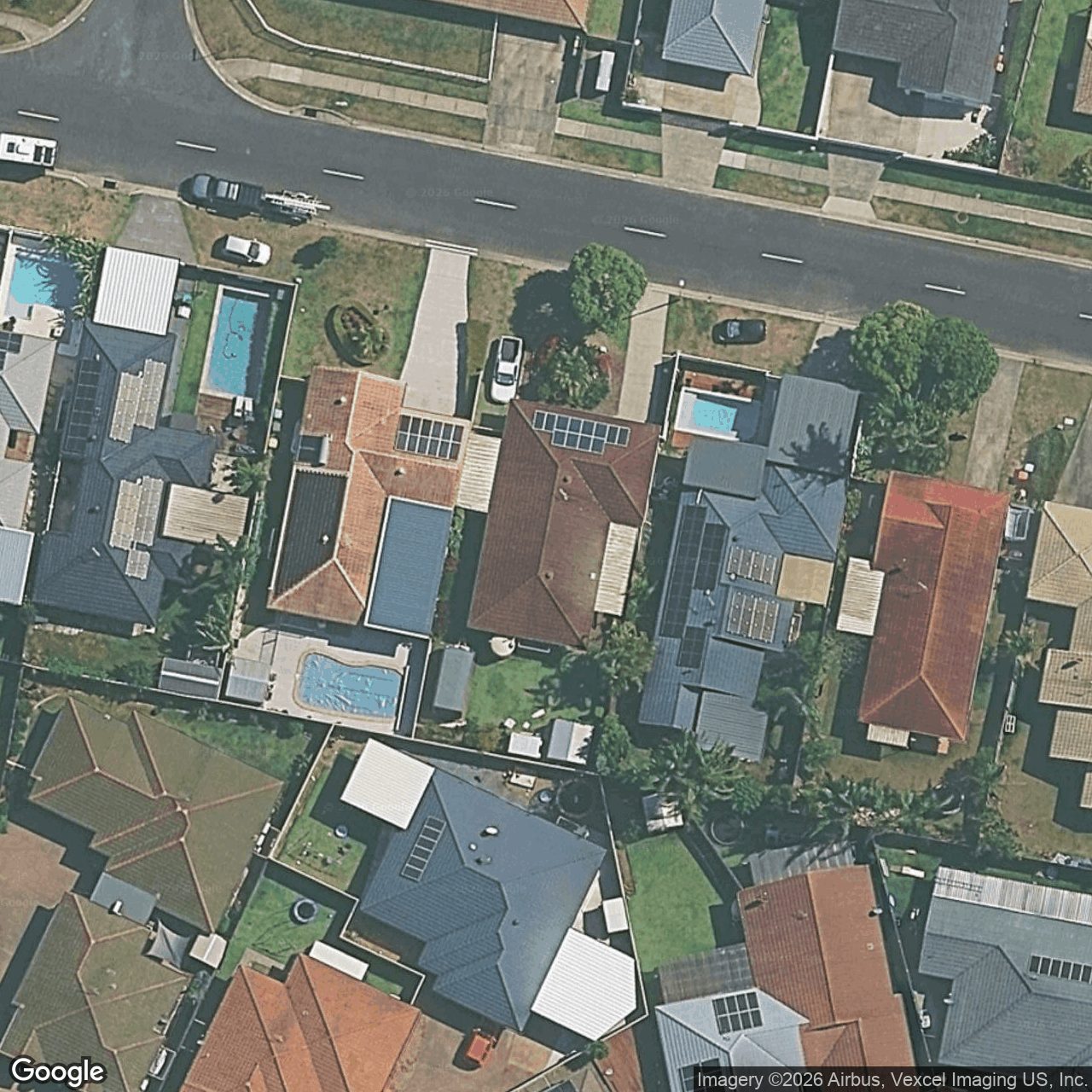Aerial view of 50 Cumberland Drive, Varsity Lakes QLD 4227
