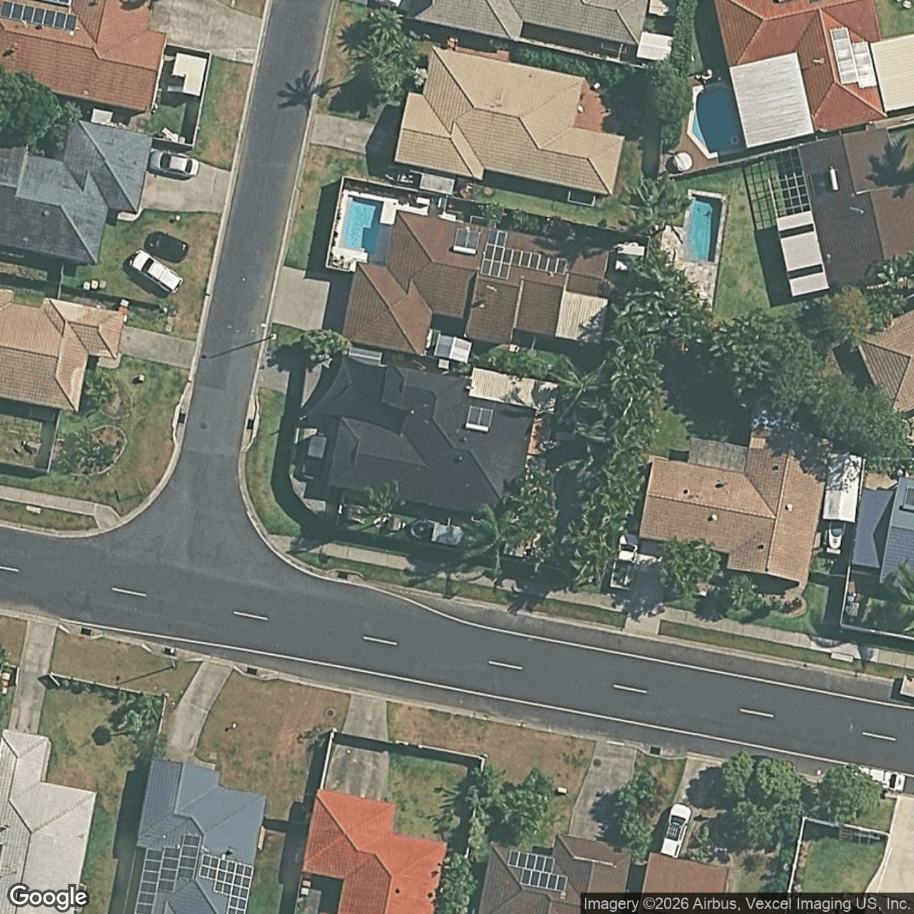 Aerial view of 1 Casetta Court, Varsity Lakes QLD 4227