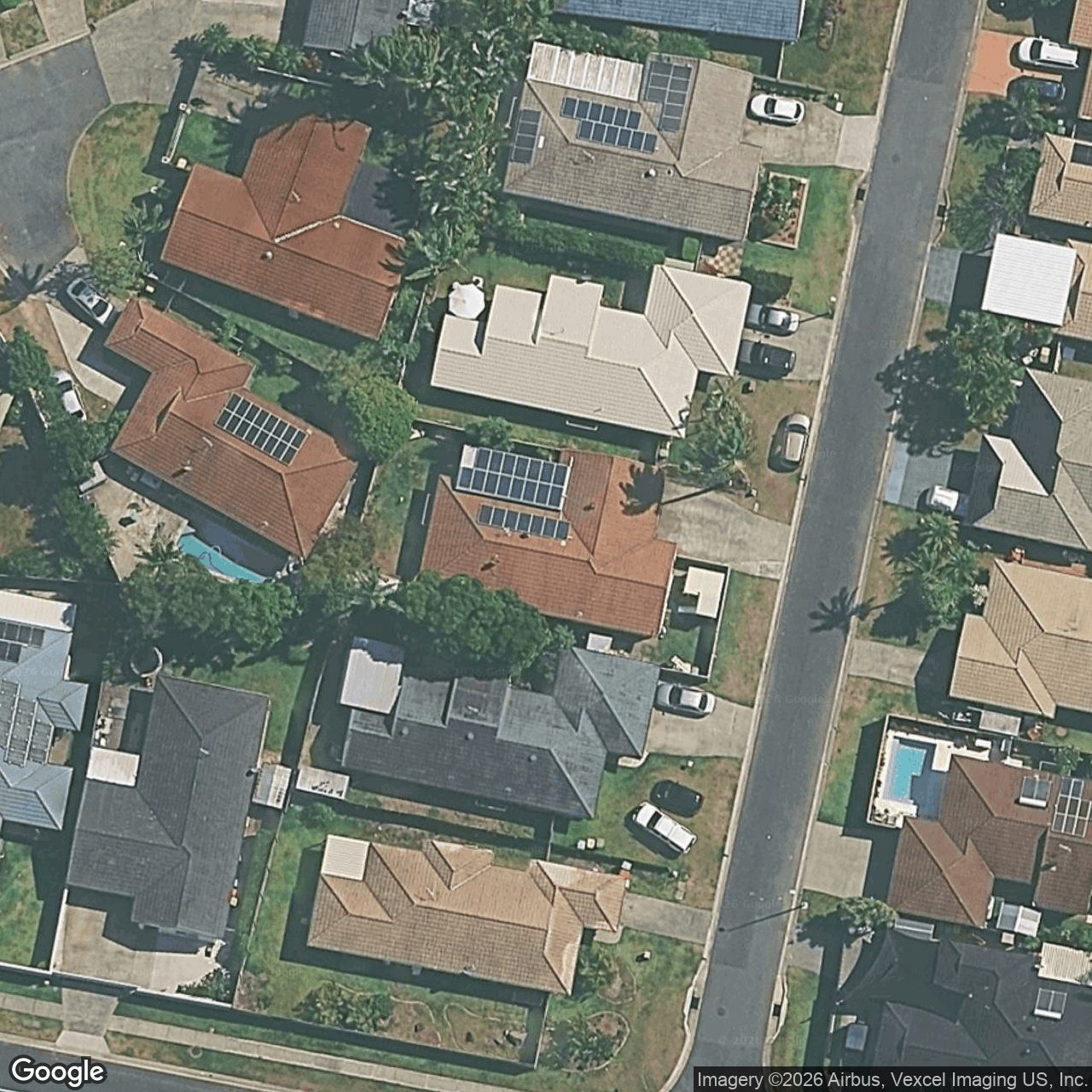 Aerial view of 6 Casetta Court, Varsity Lakes QLD 4227