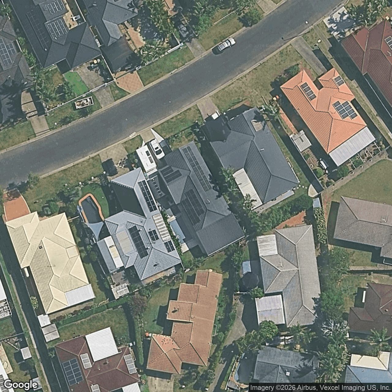 Aerial view of 44 Southlake Drive, Varsity Lakes QLD 4227