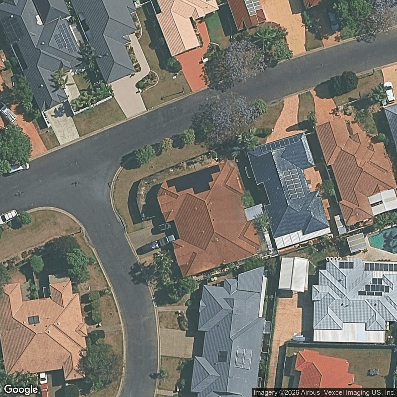 Aerial view of 1/2 Georgia Street