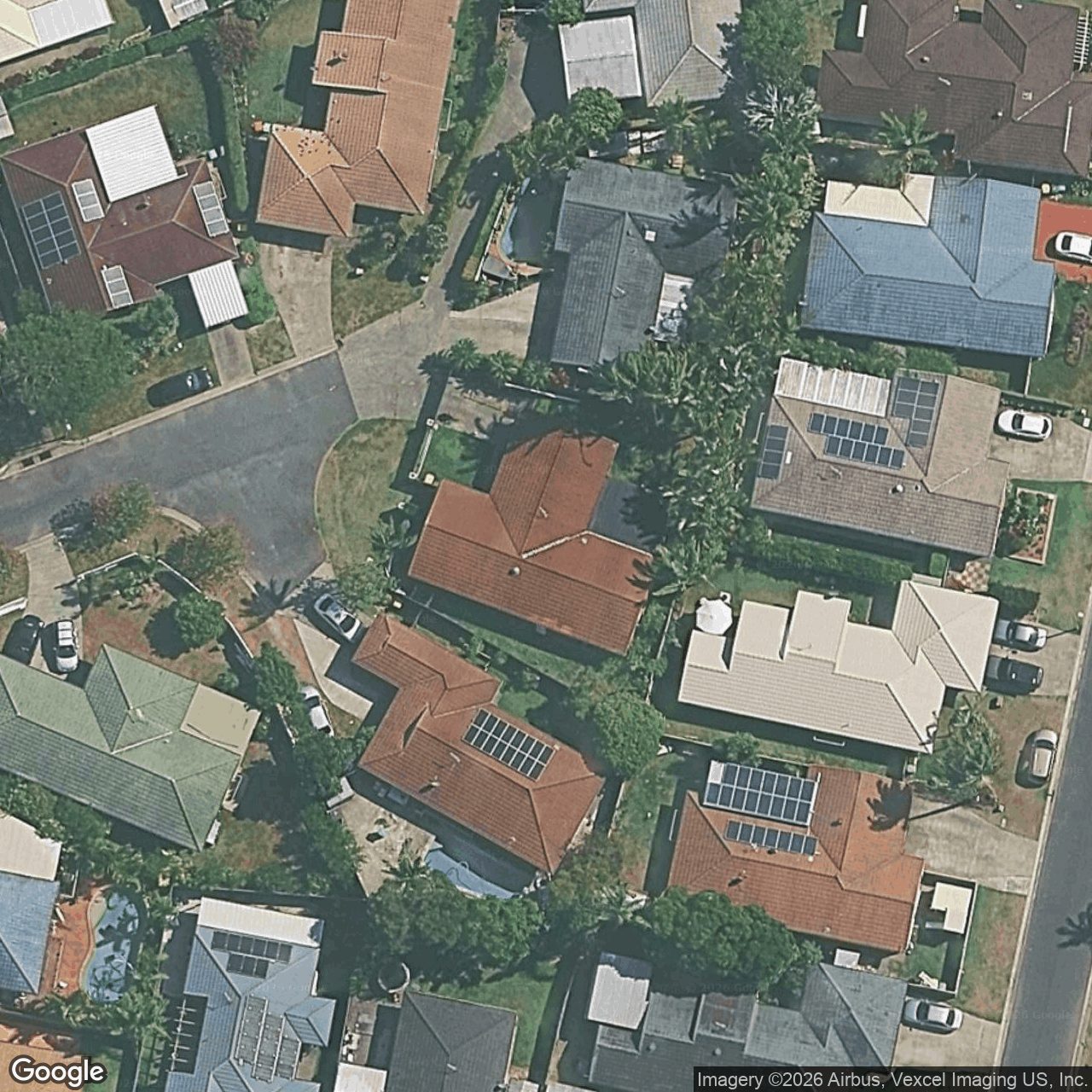 Aerial view of 9 Allegro Place, Varsity Lakes QLD 4227