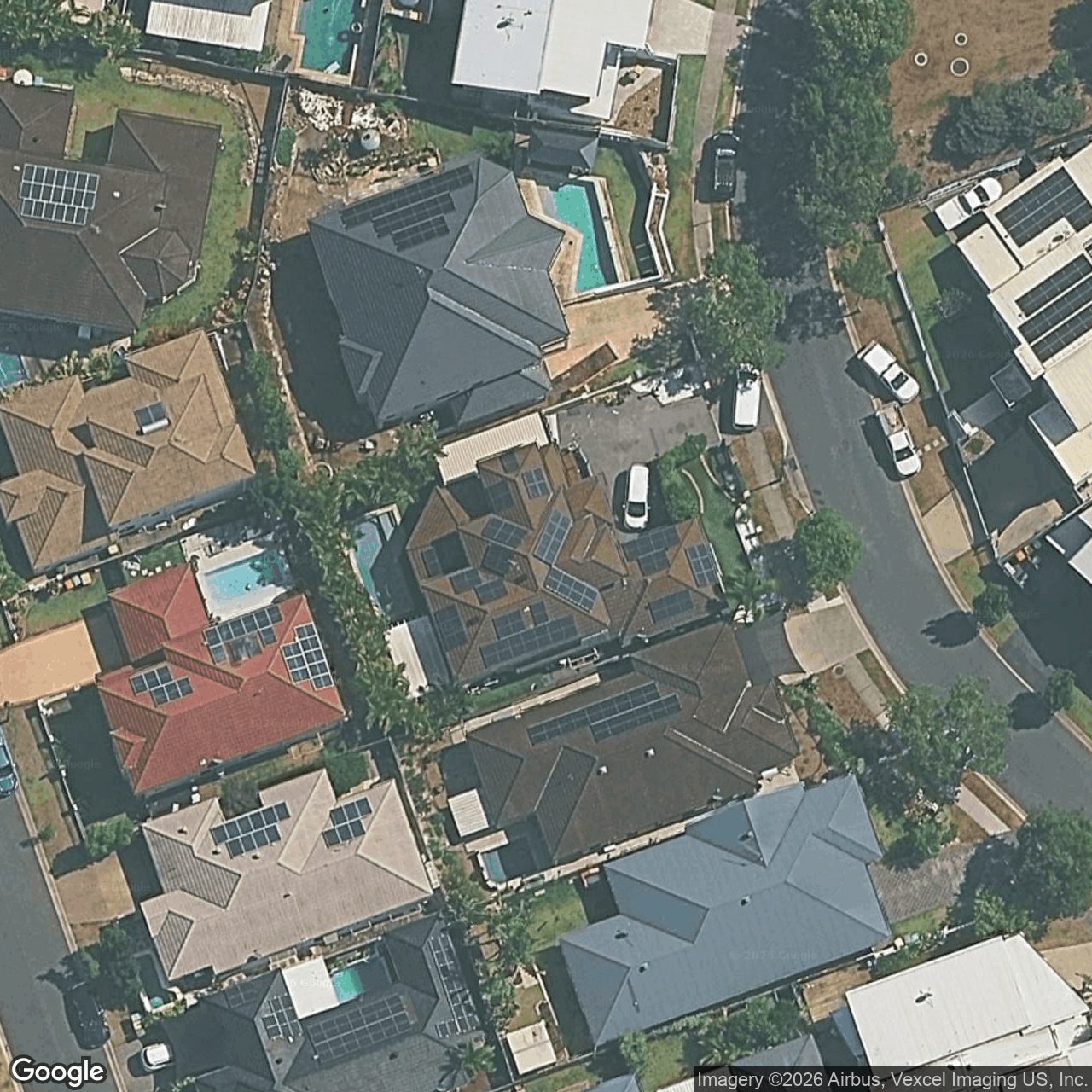 Aerial view of 63 Bayswater Avenue, Varsity Lakes QLD 4227