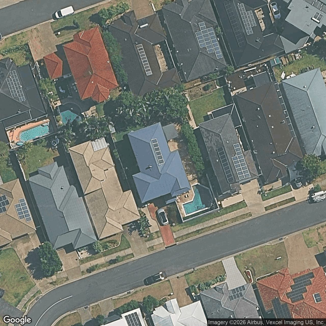 Aerial view of 83 Bayswater Avenue, Varsity Lakes QLD 4227