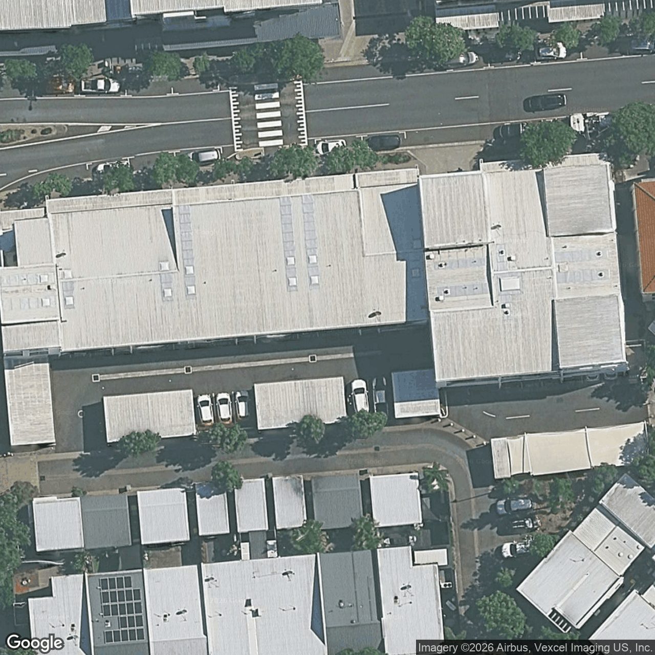 Aerial view of 195 Varsity Parade, Varsity Lakes QLD 4227