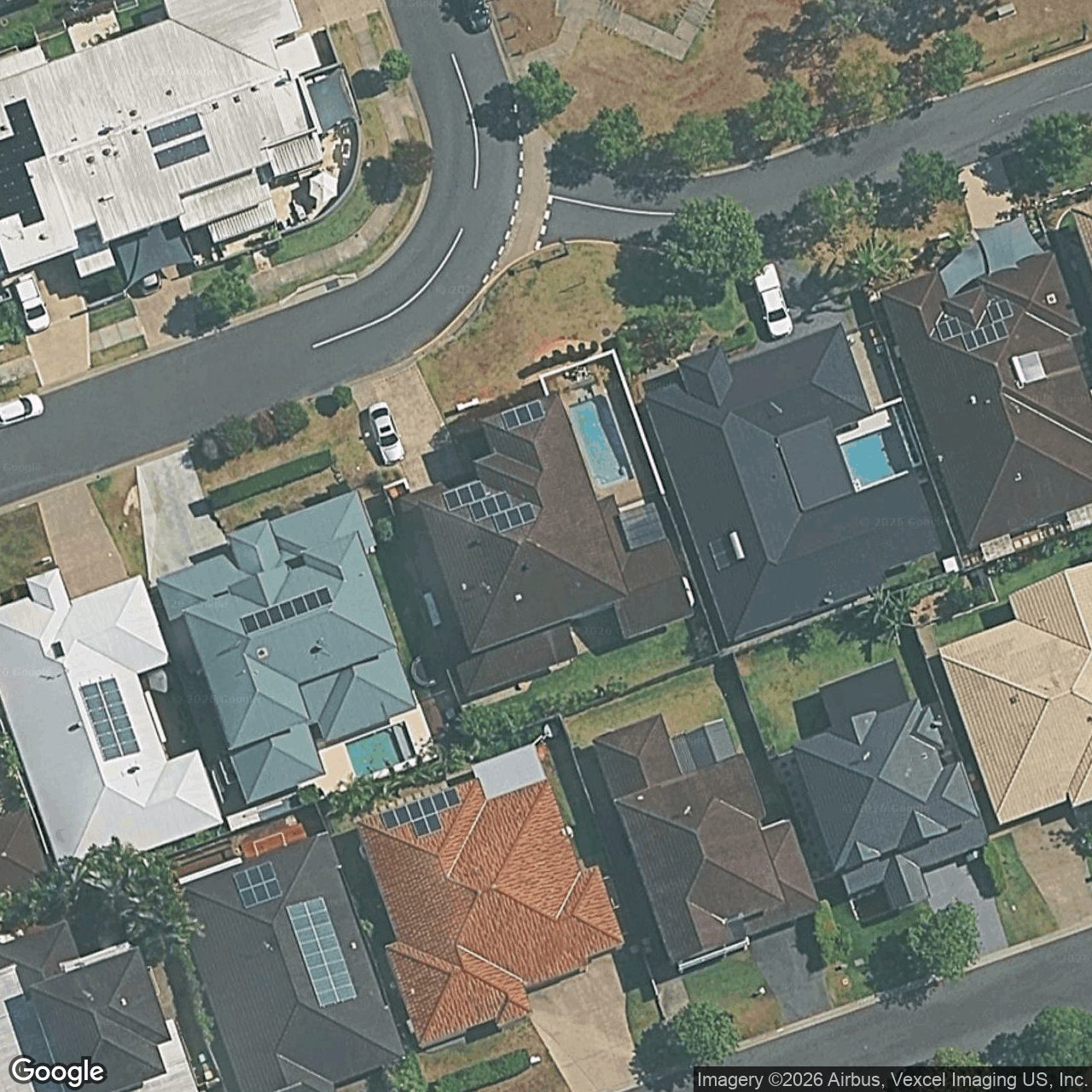 Aerial view of 32 Bayswater Avenue, Varsity Lakes QLD 4227